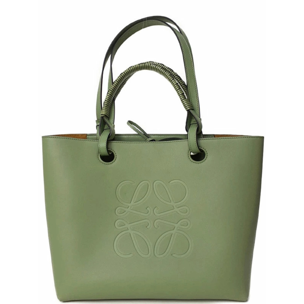 Loewe Anagram Tote Leather Shoulder Bag